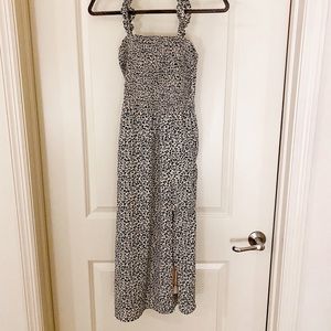 Abercrombie & Fitch Leopard Dress with Slit